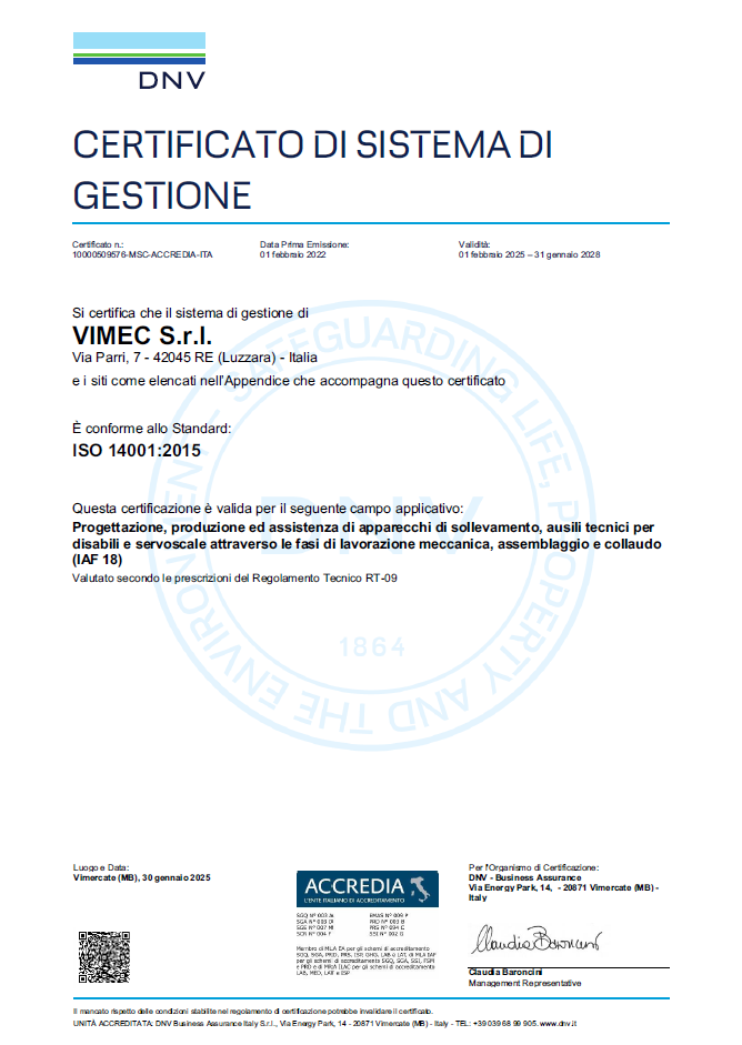 Certificazioni